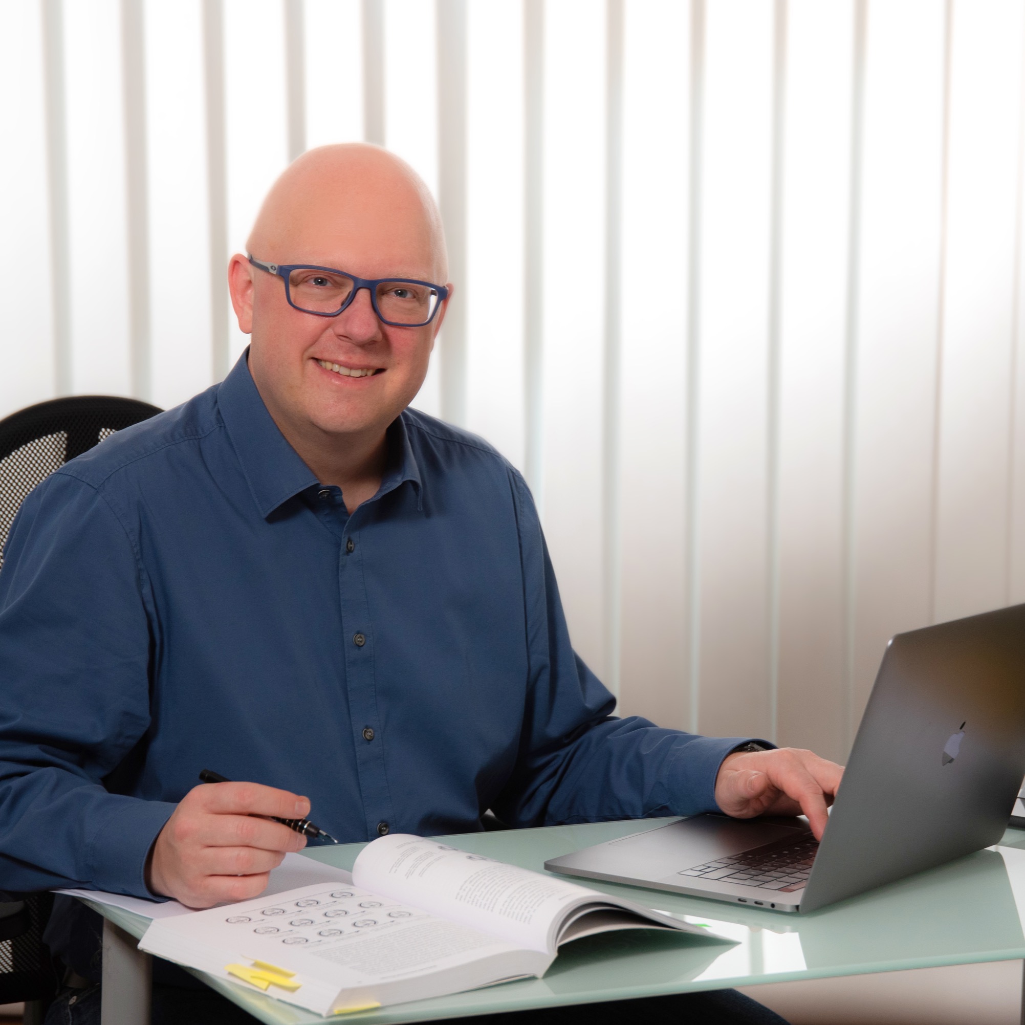 Thorsten Jungmann bei der Arbeit